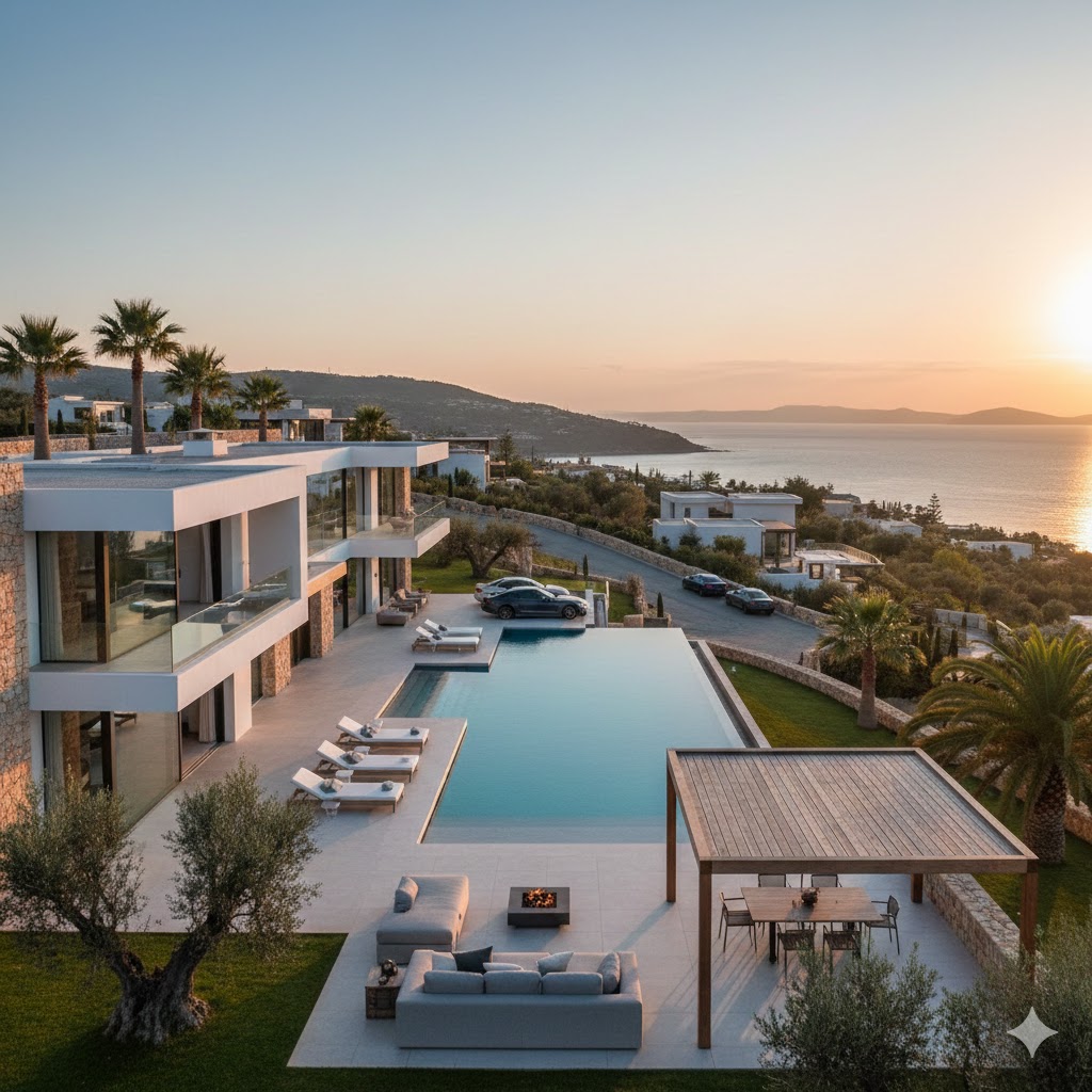 Satılık Bebek Sahilinde Villa